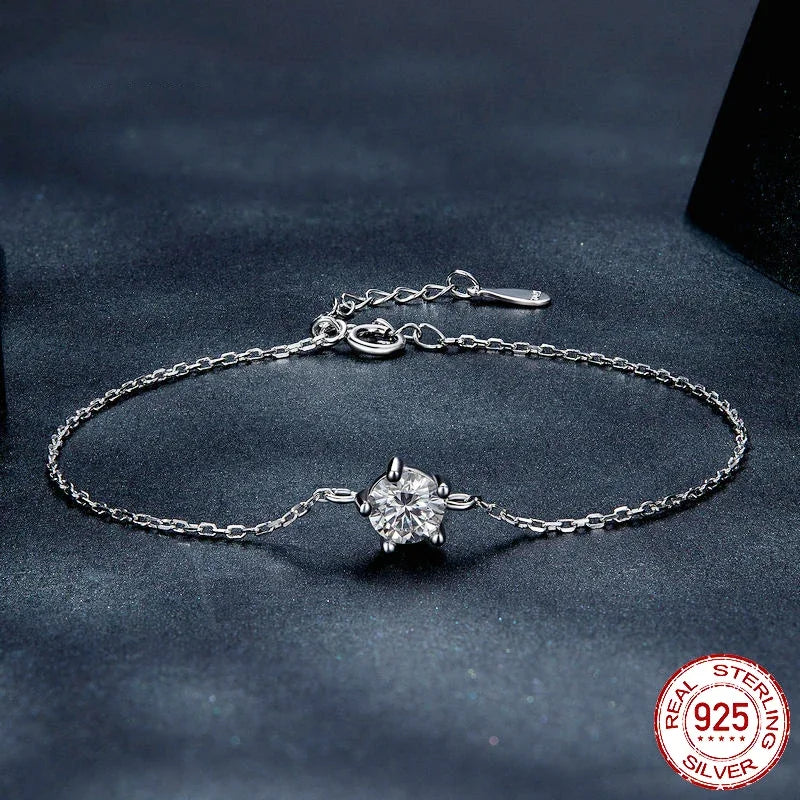 Moissanite bracelet