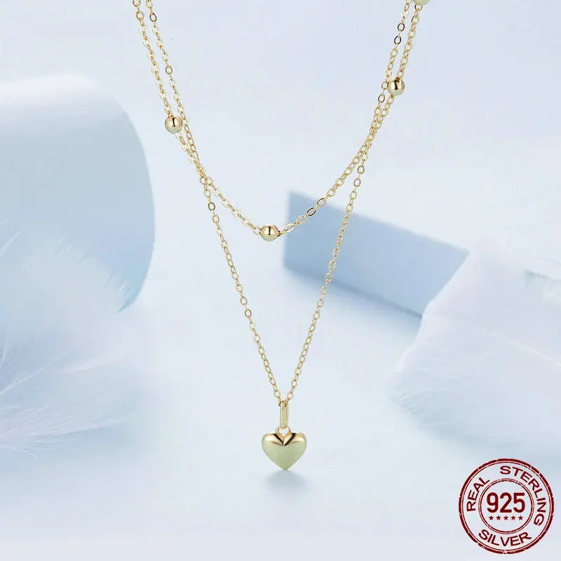 925 Silver Heartfelt Harmony Necklace