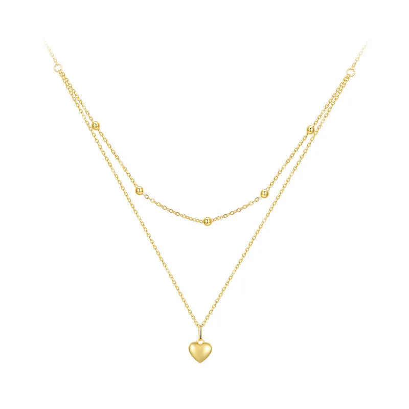 Elegant Heartfelt Harmony Necklace